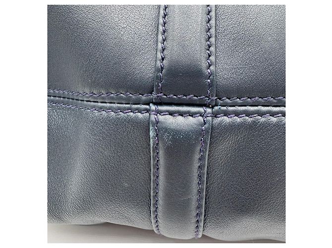 Borsa Speedy Boston in pelle Gucci Blu navy - vista 14