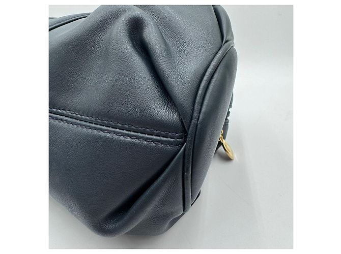 Borsa Speedy Boston in pelle Gucci Blu navy - vista 15