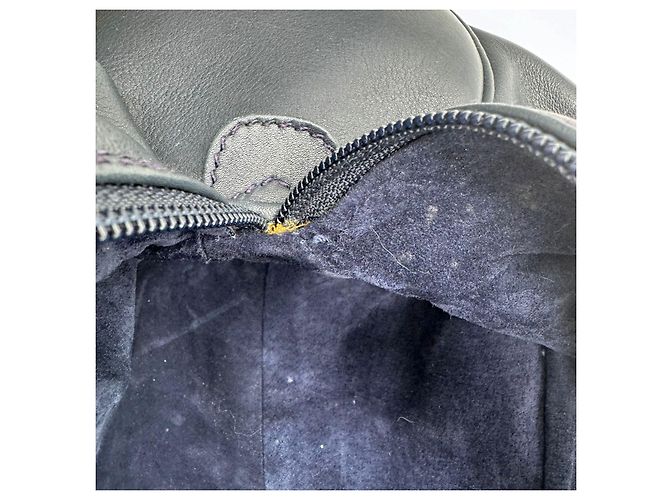 Borsa Speedy Boston in pelle Gucci Blu navy - vista 19