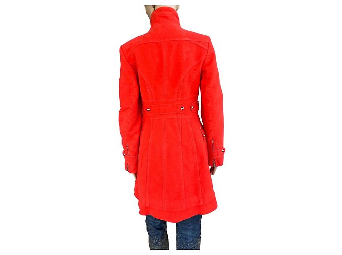Abrigo de algodón rojo Karen Millen Roja - vista 2