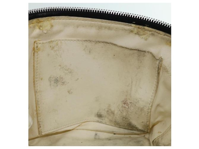 CHANEL Bycy Vanity Pochette per cosmetici Tela Nera CC Auth bs11565 Nero - vista 18