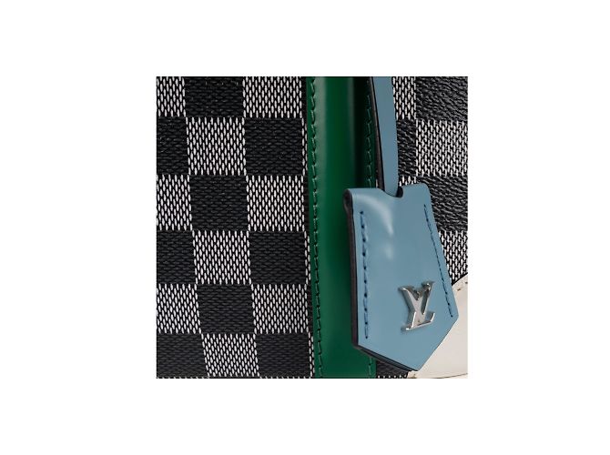 Twist Borsa Louis Vuitton Mini Bagaglio Damier BB Multicolore - vista 13