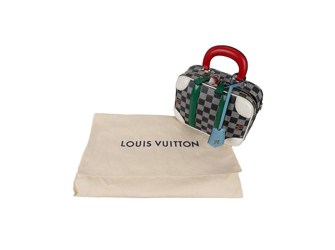 Twist Borsa Louis Vuitton Mini Bagaglio Damier BB Multicolore - vista 14