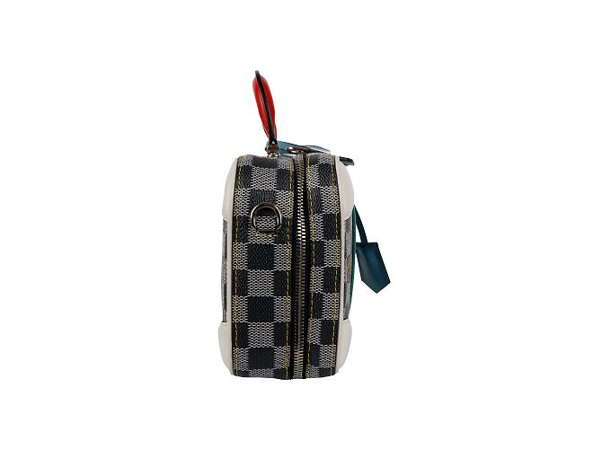 Twist Borsa Louis Vuitton Mini Bagaglio Damier BB Multicolore - vista 4