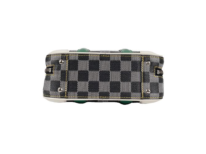 Twist Borsa Louis Vuitton Mini Bagaglio Damier BB Multicolore - vista 5