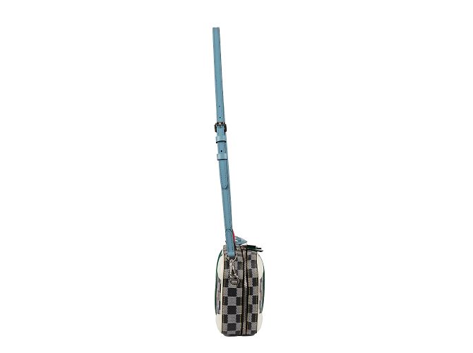 Twist Borsa Louis Vuitton Mini Bagaglio Damier BB Multicolore - vista 8