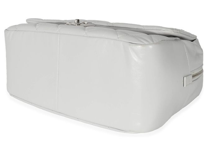 Borsa da bowling Express Chanel in pelle di vitello grigia Marrone - vista 5