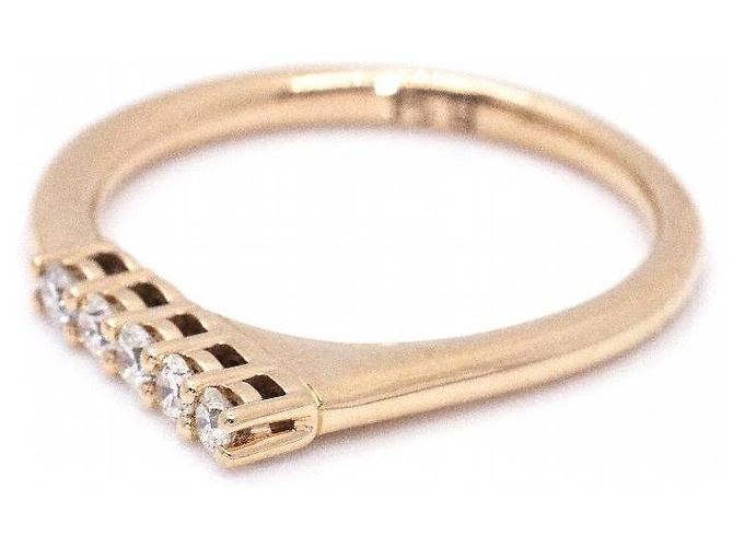 Autre Marque Anello SINGOLARE in Oro e Diamanti. D'oro - vista 4