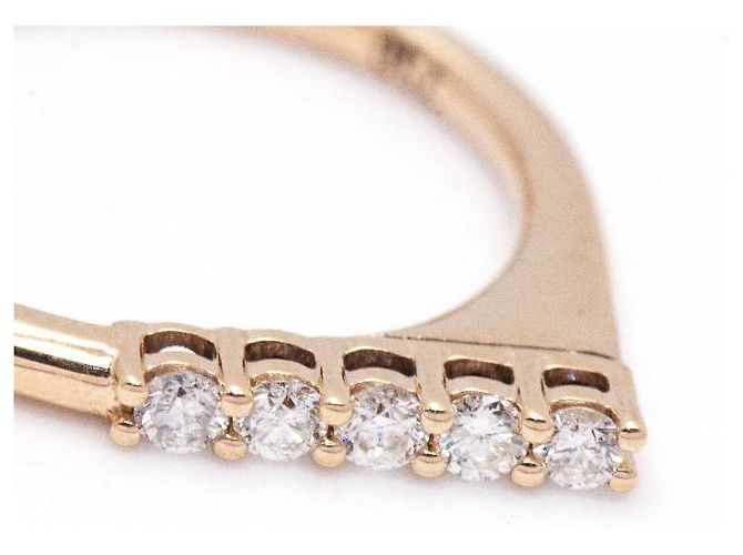 Autre Marque Anello SINGOLARE in Oro e Diamanti. D'oro - vista 5