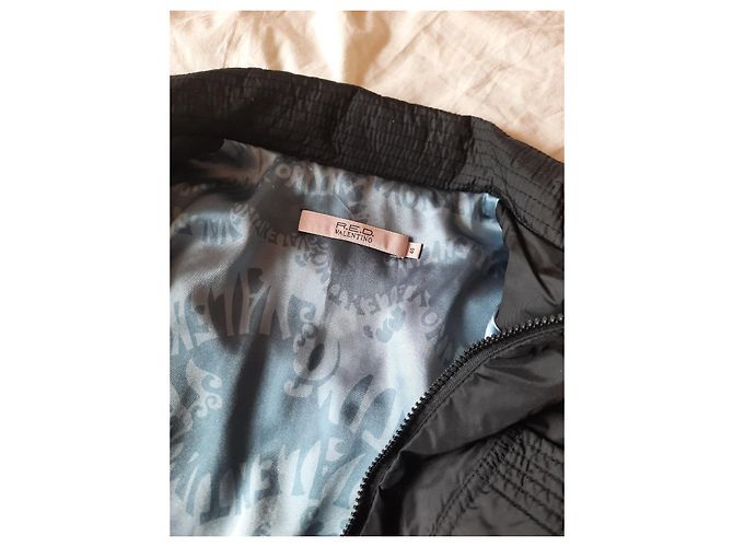 Red Valentino Valentino Garavani Chaqueta impermeable mujer Red line acolchada ligera - vista 9