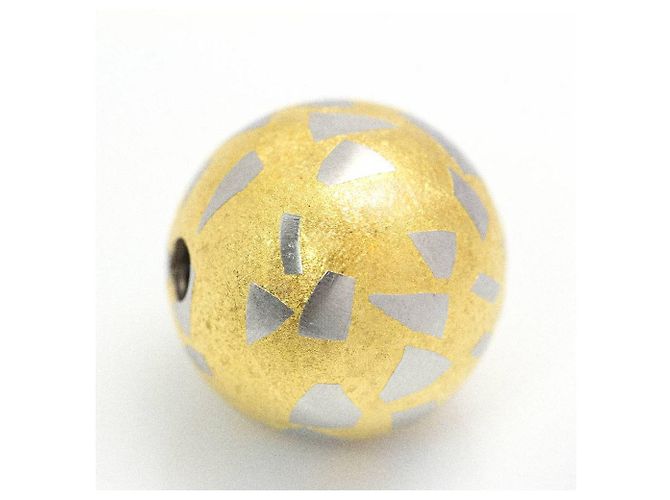 Autre Marque Pendente TERRAZZO NIESSING in oro e platino. Argento D'oro - vista 3
