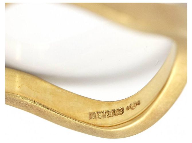 Autre Marque Anello NIESSING WAVES in oro giallo. D'oro - vista 3