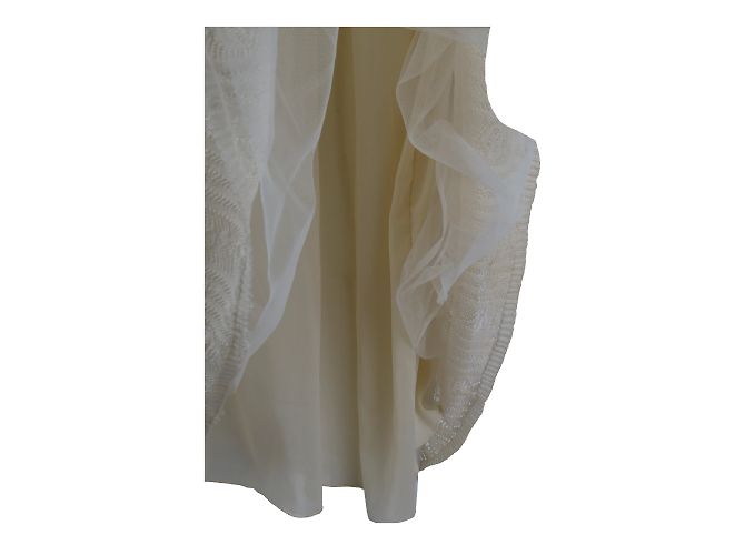 Rotes langes Kleid von Valentino Beige - Ansicht 5