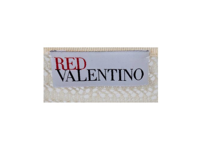 Rotes langes Kleid von Valentino Beige - Ansicht 6