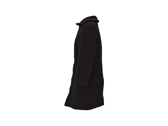 Versace Jacke aus Wolle Blau M - Ansicht 4