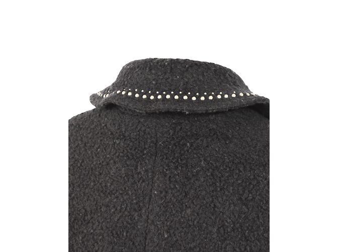 Versace Jacke aus Wolle Blau M - Ansicht 7