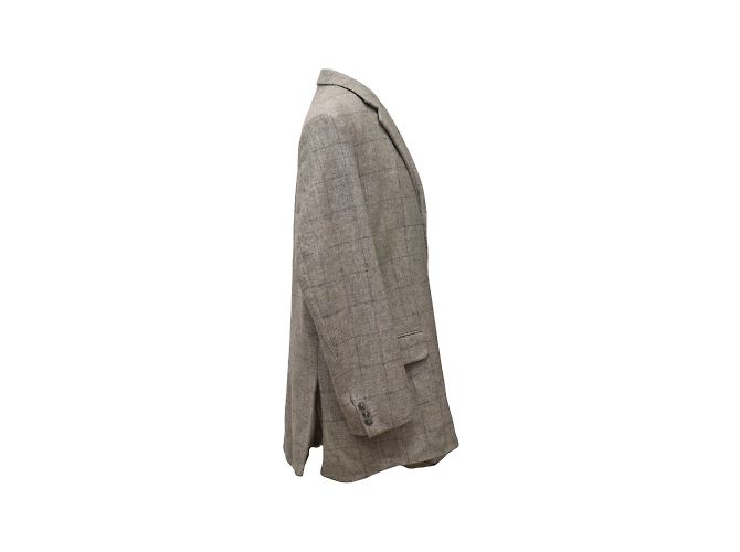 Courreges Grey Wool Jacket L - view 2