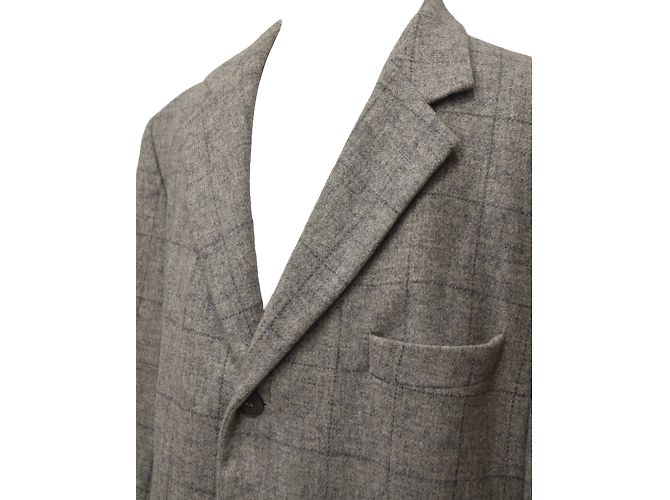 Courreges Grey Wool Jacket L - view 5