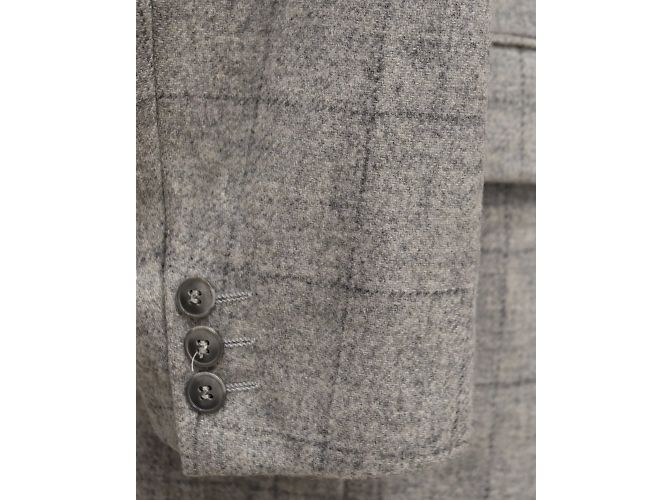 Courreges Grey Wool Jacket L - view 6