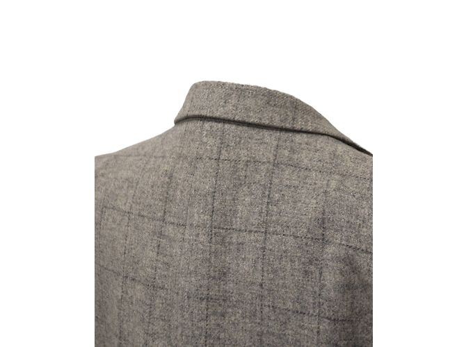Courreges Grey Wool Jacket L - view 7