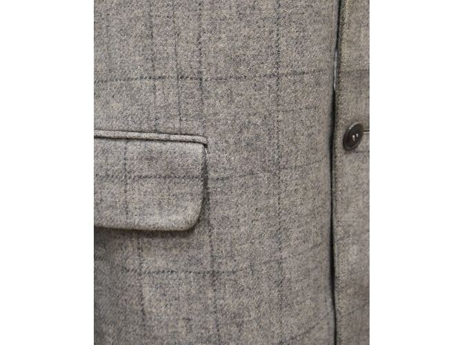 Courreges Grey Wool Jacket L - view 8