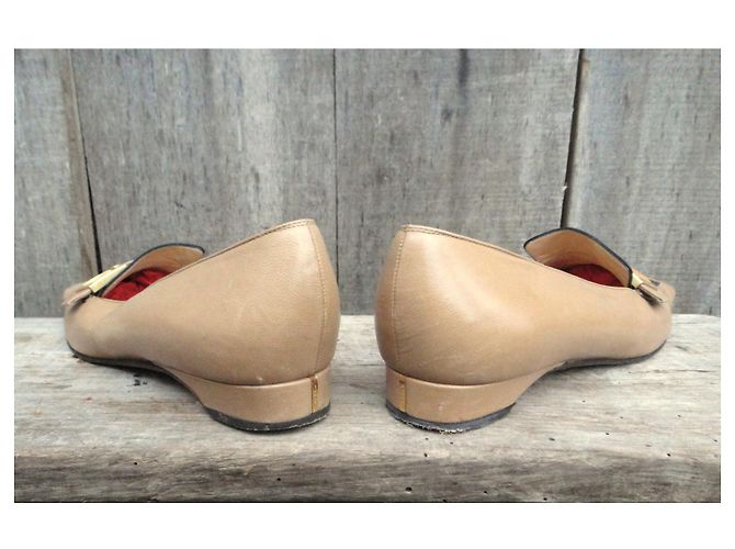 Mocassini Chanel p 37,5 Nero Beige - vista 5