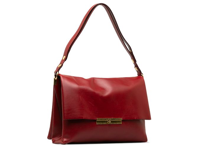 Blade Céline Borsa a tracolla Celine lama rossa - vista 2