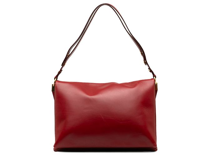 Blade Céline Borsa a tracolla Celine lama rossa - vista 3
