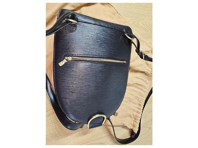Louis Vuitton Mabillon Rucksack Schwarzes Epi Leder - Ansicht 3