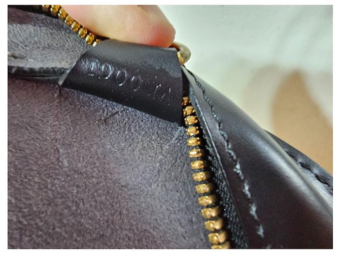 Louis Vuitton Mabillon Rucksack Schwarzes Epi Leder - Ansicht 9
