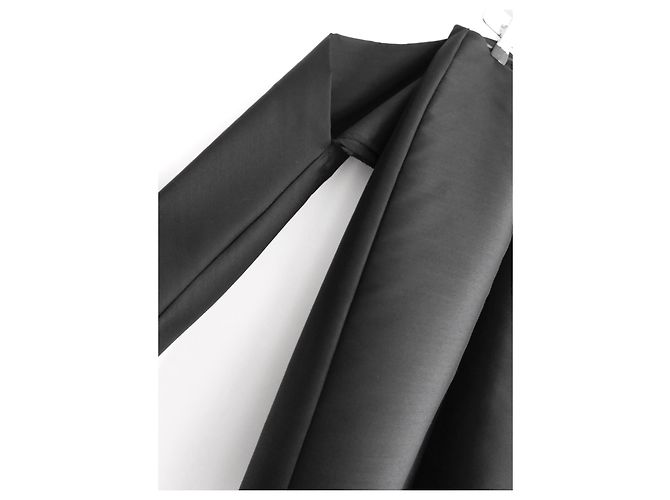 Autre Marque Schulterfreies Minikleid aus Taft von Dion Lee Schwarz - Ansicht 5