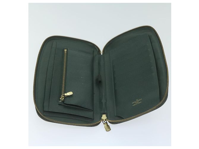 LOUIS VUITTON Taiga Organizer Atholl Custodia da viaggio Epicea M30654 LV Auth th4498 - vista 9