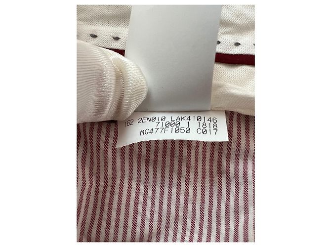 Calça Brunello Cucinelli de lã e seda cinza bege - vista 11