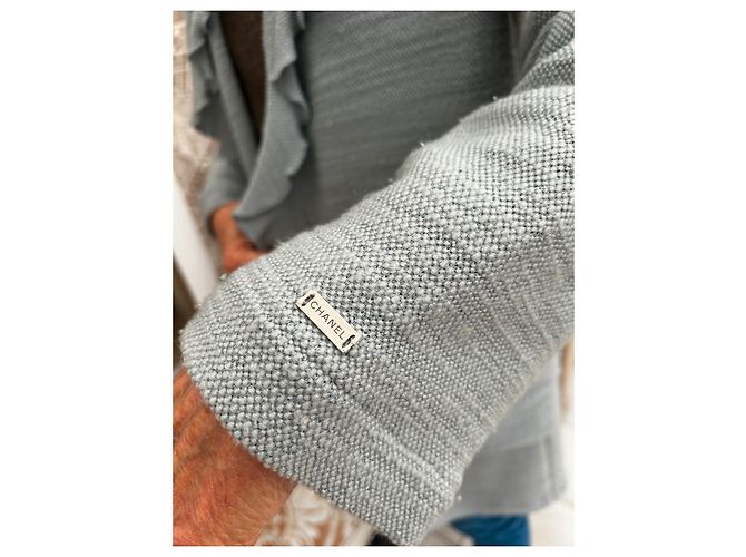 Cambon Chanel Cappotto Blu chiaro - vista 5