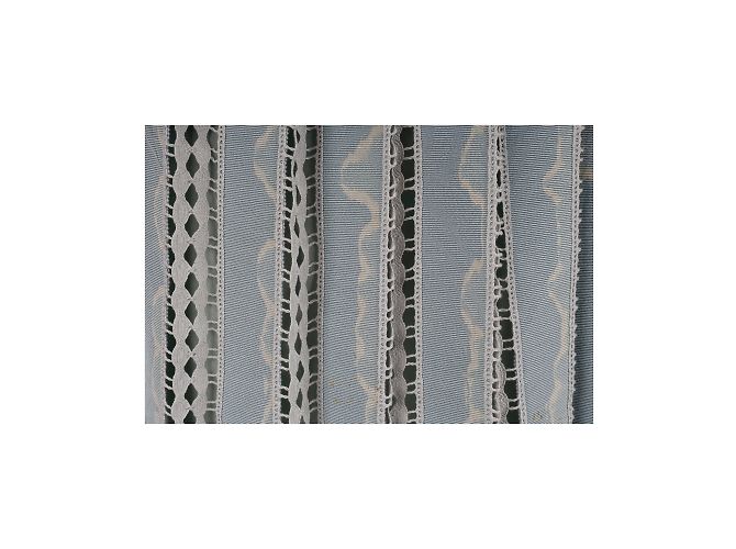 Moschino Abito Cheap and Chic in jacquard e pizzo Blu - vista 7