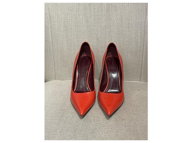 Céline CELINE Absätze T.EU 39 Leder Rot - Ansicht 3
