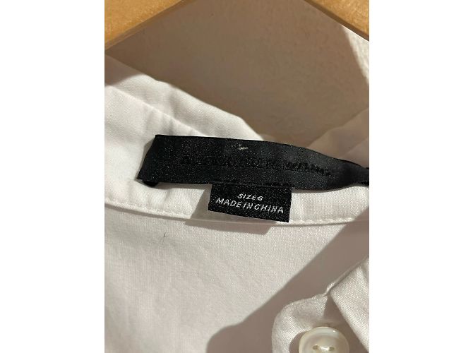 ALEXANDER WANG Tops T.US 6 Algodón Blanco - vista 6