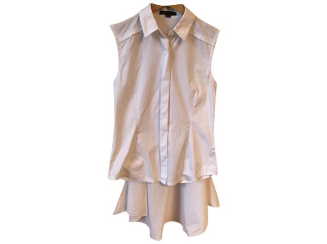 ALEXANDER WANG Tops T.US 6 Algodón Blanco - vista 8