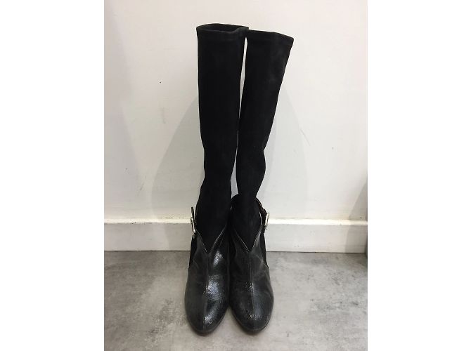 Botas SONIA RYKIEL T.EU 38 Cuero Negro - vista 3