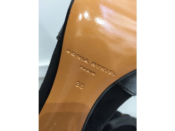 Botas SONIA RYKIEL T.EU 38 Cuero Negro - vista 6