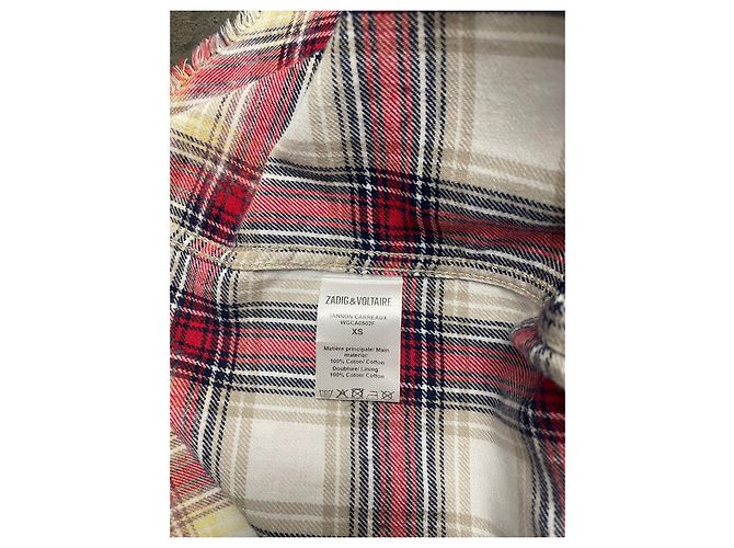 Camicia Zadig & Voltaire in flanella di cotone tie dye Multicolore - vista 4