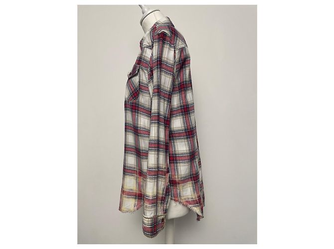 Camicia Zadig & Voltaire in flanella di cotone tie dye Multicolore - vista 7
