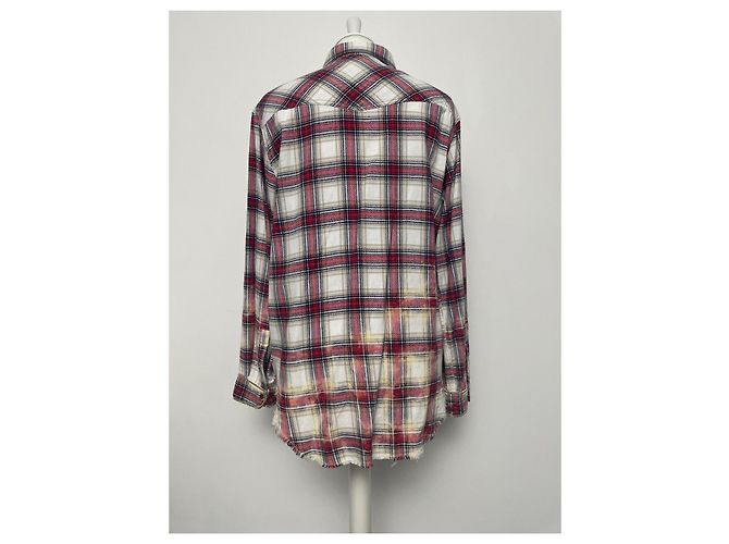 Camicia Zadig & Voltaire in flanella di cotone tie dye Multicolore - vista 8