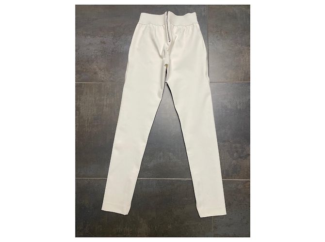 Stella Mc Cartney Pantalones blancos Stella McCartney de algodón - vista 2