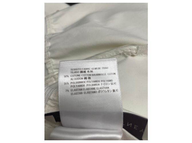 Stella Mc Cartney Pantalones blancos Stella McCartney de algodón - vista 5