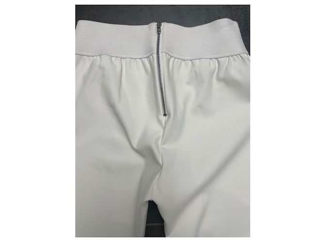 Stella Mc Cartney Pantalones blancos Stella McCartney de algodón - vista 6