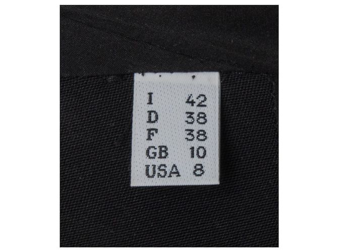 Jean Paul Gaultier Jacke aus schwarzer Wolle - Ansicht 8
