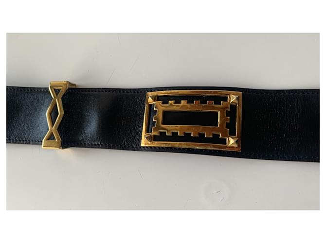 Hermès medor Negro Gold hardware - vista 12