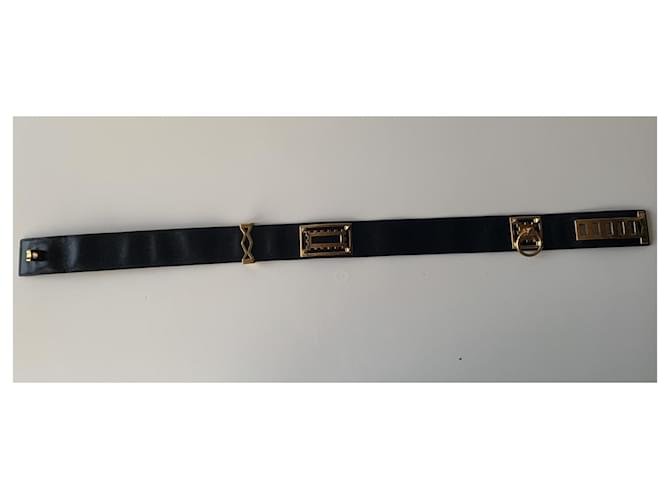 Hermès medor Negro Gold hardware - vista 13