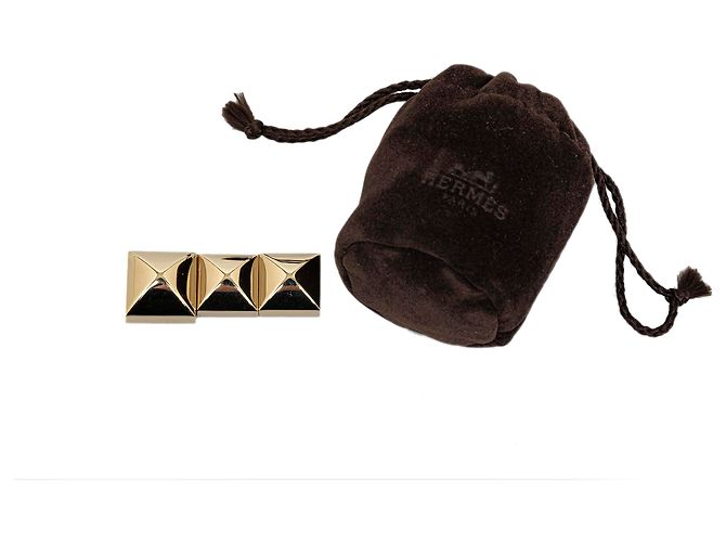 Ring Hermès Set di anelli per sciarpa Hermes Gold Medor D'oro - vista 9